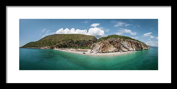 Vlora City Framed Print featuring the photograph Life Is a Beach #1 by Ari Rex