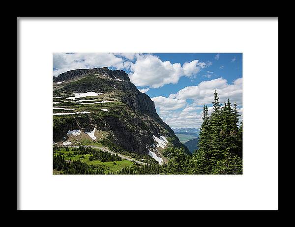 Glacier National Park Framed Print featuring the photograph Glacier National Park by Carole Gordon