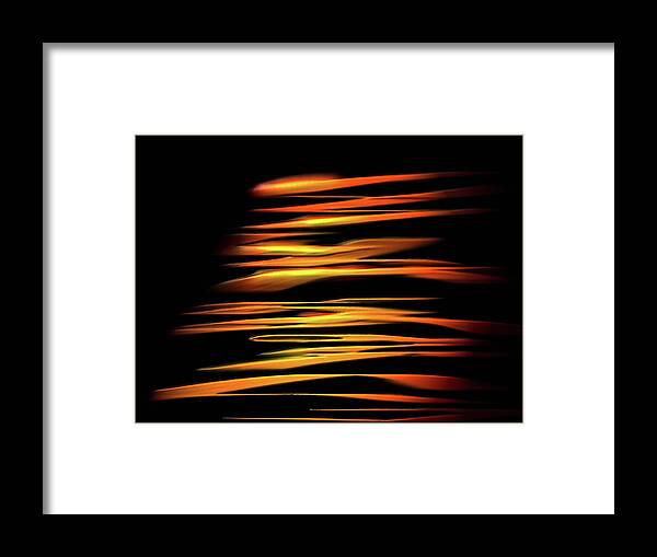 Glow Framed Print featuring the digital art Glowsom by Marina Flournoy