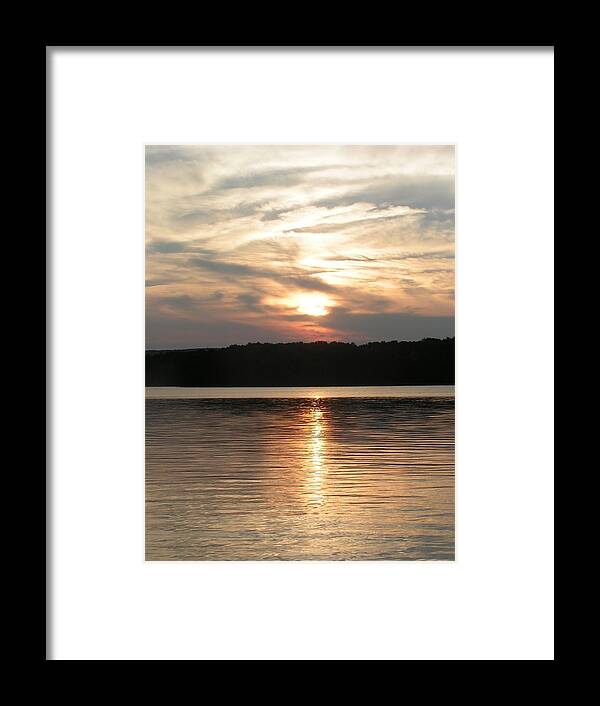 Prince Gallitzin State Park Framed Print featuring the photograph Golden Hour by Heather E Harman