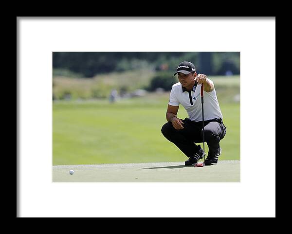Playoffs Framed Print featuring the photograph GOLF: SEP 02 PGA - Deutsche Bank Championship - First Round by Icon Sportswire