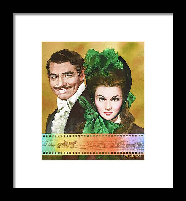 Tom Mcneely Framed Print featuring the painting Gone With The Wind by Tom McNeely