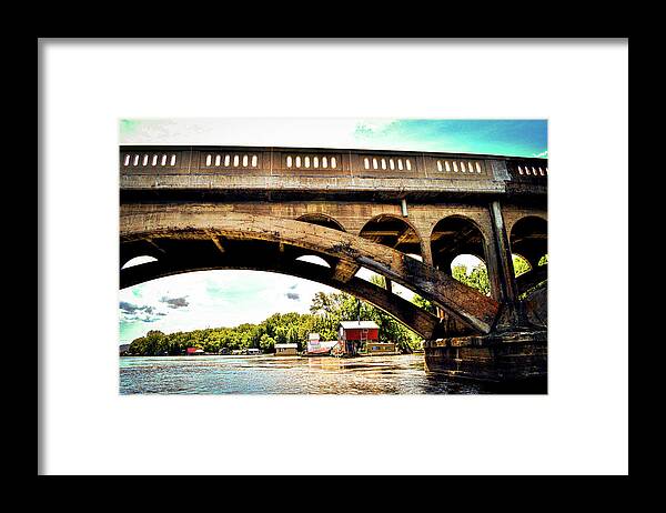 Wagon Bridge Framed Print featuring the photograph Good Afternoon by Susie Loechler