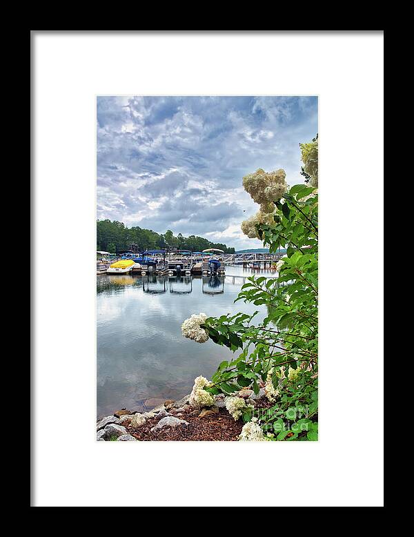 Lake Framed Print featuring the photograph Gorgeous Day by Amy Dundon