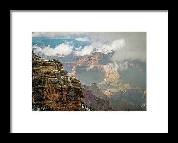 Grand Canyon Framed Print featuring the photograph Grand Canyon by Jim Mathis