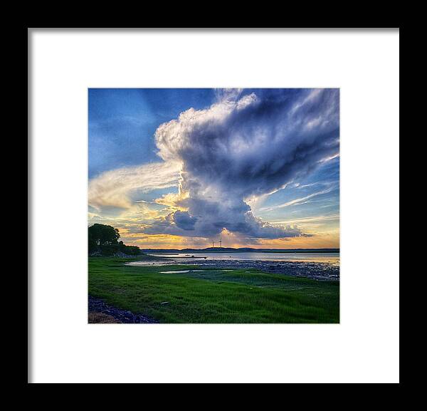  Framed Print featuring the photograph Great Neck Ipswich MA by Adam Green