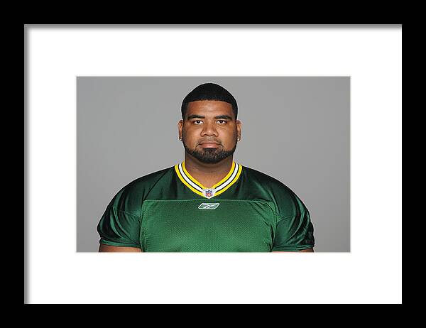 Green Bay Framed Print featuring the photograph Green Bay Packers 2011 Headshots by Handout