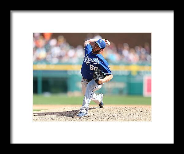 Ninth Inning Framed Print featuring the photograph Greg Holland by Leon Halip