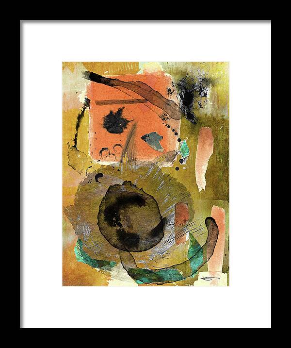 Groove Framed Print featuring the mixed media Groove by Kandy Hurley