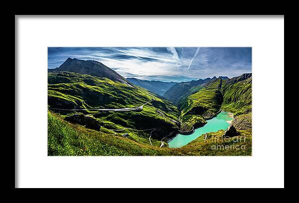 Alpine Framed Print featuring the photograph Grossglockner High Alpine Road In Austria by Andreas Berthold