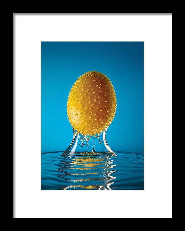 Organic Framed Print featuring the photograph H2O - No.4 by My Head Cinema