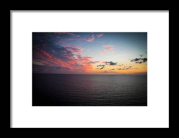 Sunrise Framed Print featuring the photograph Halftone by Jonathan Babon