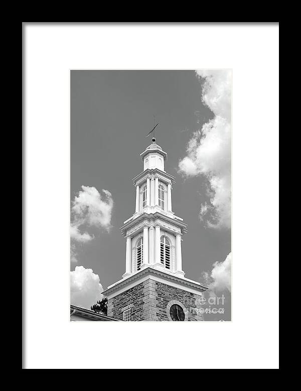 Hamilton College Framed Print featuring the photograph Hamilton College Chapel by University Icons