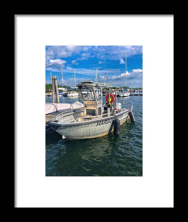 Boat Framed Print featuring the photograph Harbormaster by Debby Richards