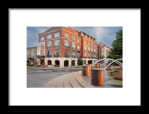 Charleston Framed Print featuring the photograph HarbourView Inn-1 by John Kirkland