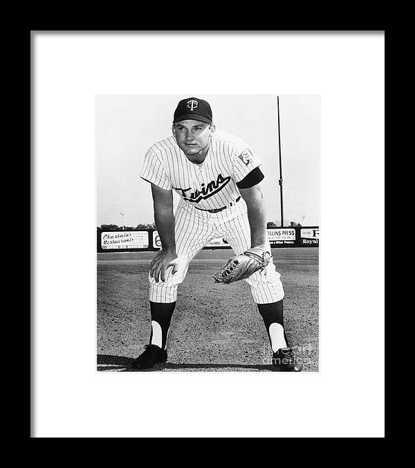 American League Baseball Framed Print featuring the photograph Harmon Killebrew by National Baseball Hall Of Fame Library