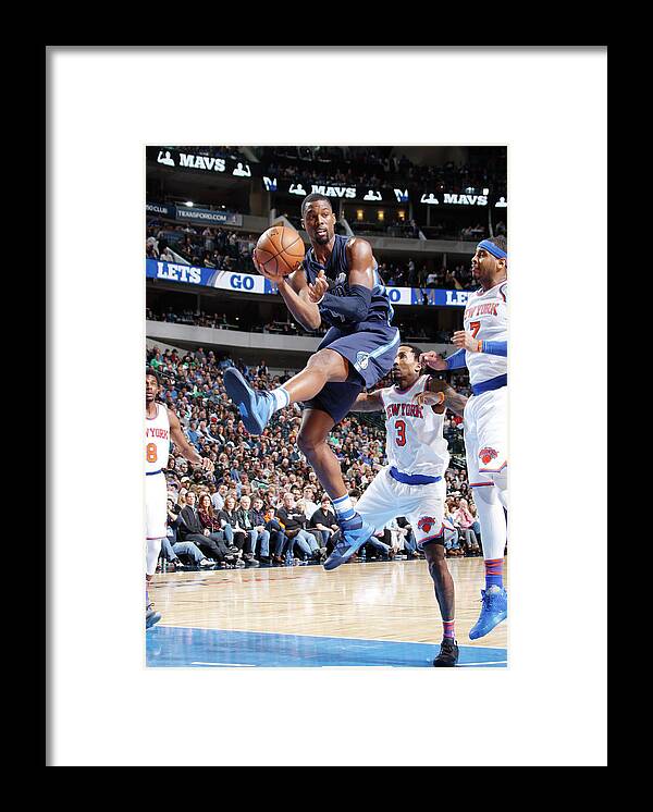 Nba Pro Basketball Framed Print featuring the photograph Harrison Barnes by Danny Bollinger