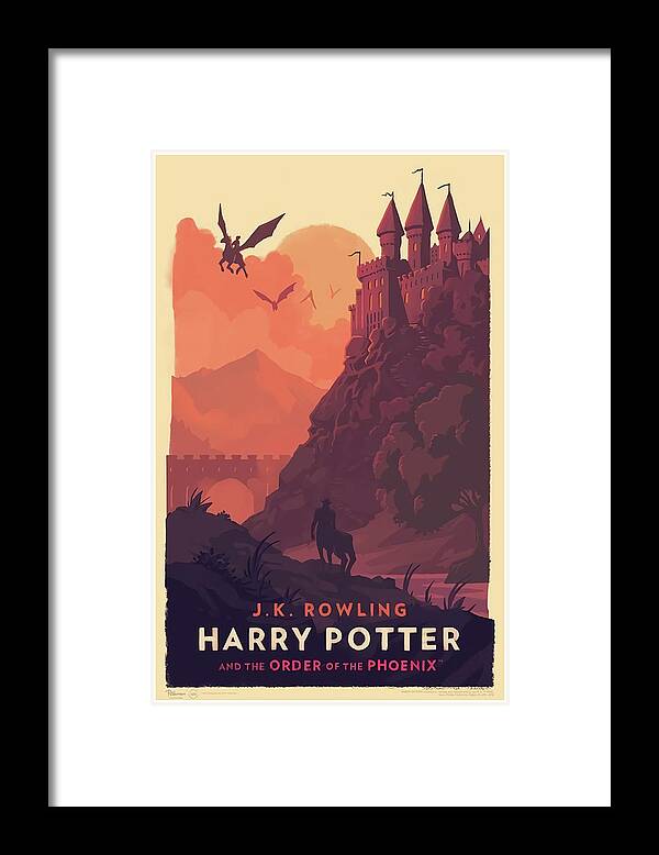 Harry Potter Poster Order Of The Phoenix 2021 Home Decor Art Wall Posters  Framed Print by Rhonda Pawlowski - Fine Art America