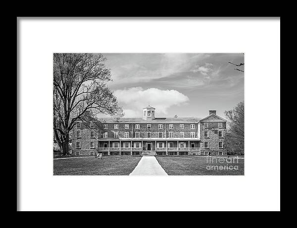 Haverford College Framed Print featuring the photograph Haverford College Founders Hall by University Icons