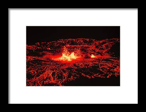 Volcano Framed Print featuring the photograph Hawaii Volcanoes National Park by Nps