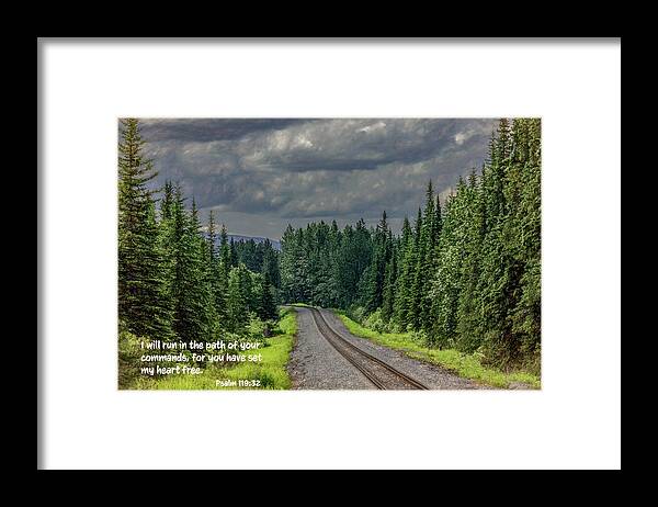 Alaska Framed Print featuring the photograph He Sets My Heart Free by Marcy Wielfaert