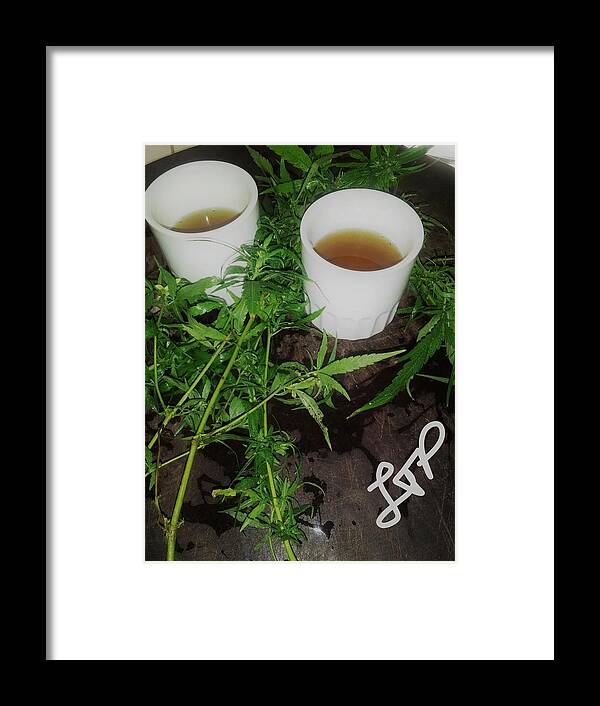 Cannabis Framed Print featuring the photograph Healing of the Nation by Esoteric Gardens KN