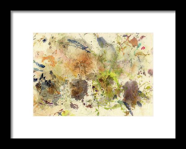 Organic Framed Print featuring the painting Hh0519221128 by Hailey E Herrera