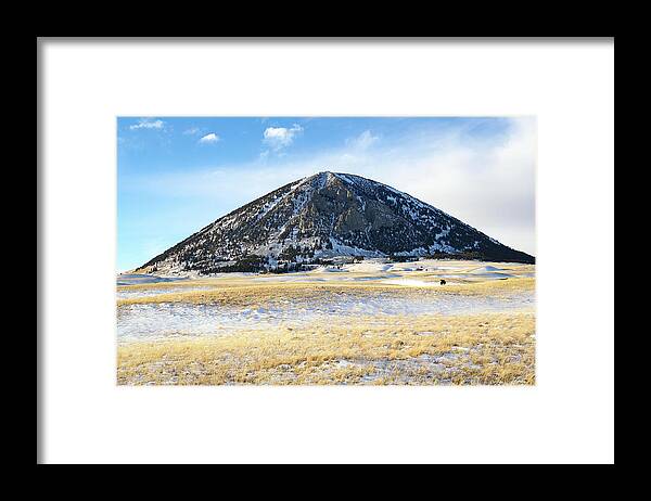 Montana Framed Print featuring the photograph High Line Ranching by Diane Bohna