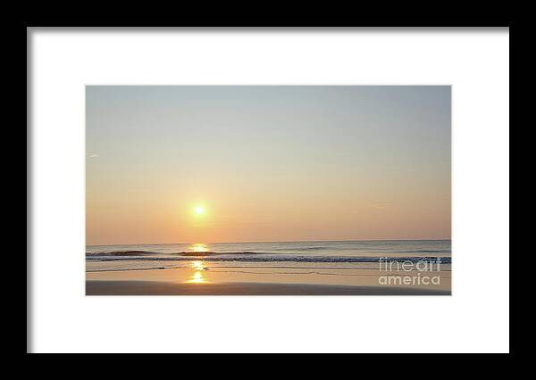 Hilton Head Framed Print featuring the photograph Hilton Head Sunrise 7 by Andrea Anderegg