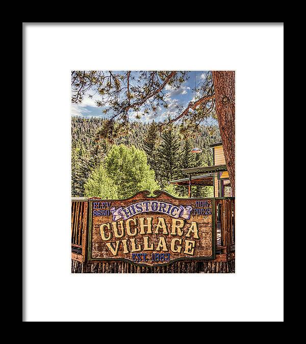 Colorado Framed Print featuring the photograph Historic Cuchara Village by Debra Martz