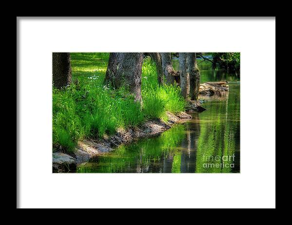 Fall Creek Framed Print featuring the photograph Historic Fall Creek by Shelia Hunt
