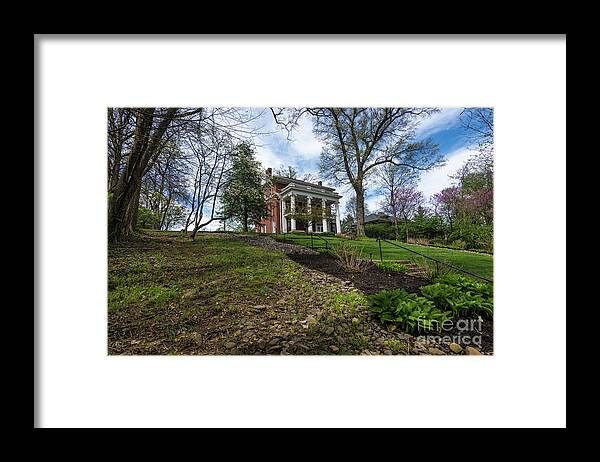 Historic Mansion - Cherokee Triangle- Louisville Framed Print by Gary  Whitton - Gary Whitton - Website