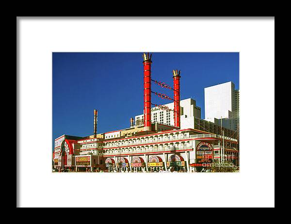 Holiday Casino Framed Print featuring the photograph Holiday Casino Riverboat Las Vegas in the Afternoon by Aloha Art