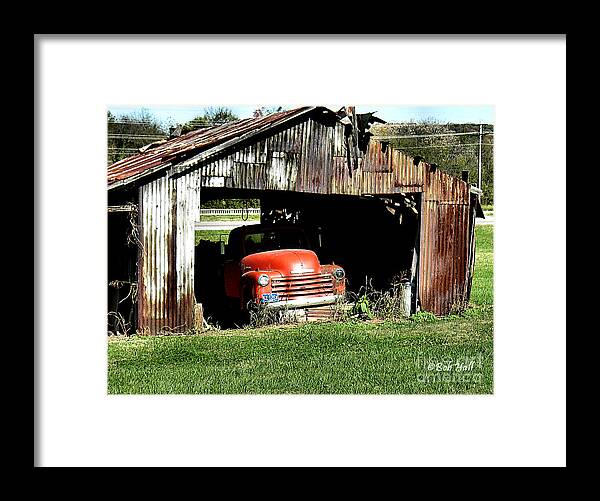 Truck Framed Print featuring the photograph Home Sweet Home by Bob Hall