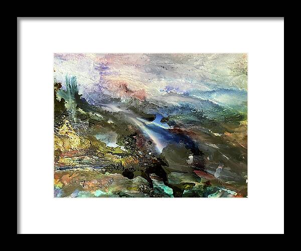Sea Coast Framed Print featuring the painting Johnny's Home by Tommy McDonell