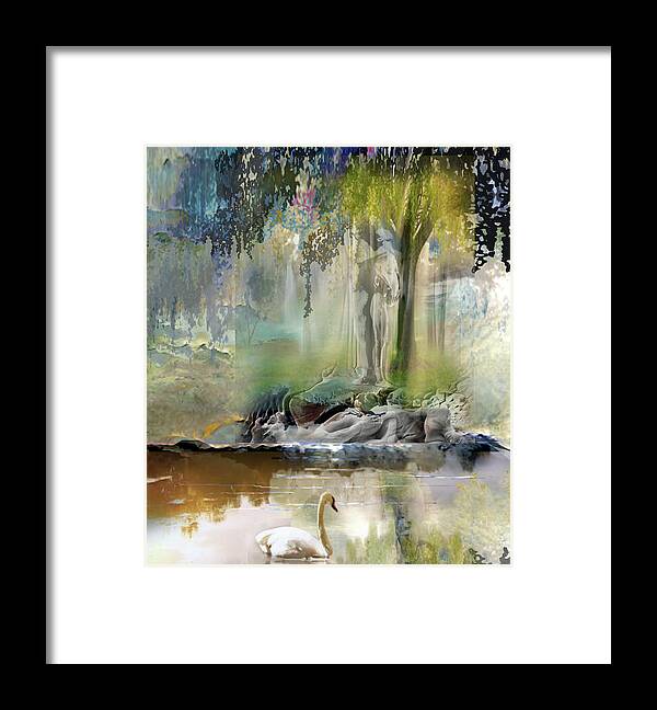Oil Painting Framed Print featuring the painting Humanity and Natures Gift by Todd Krasovetz