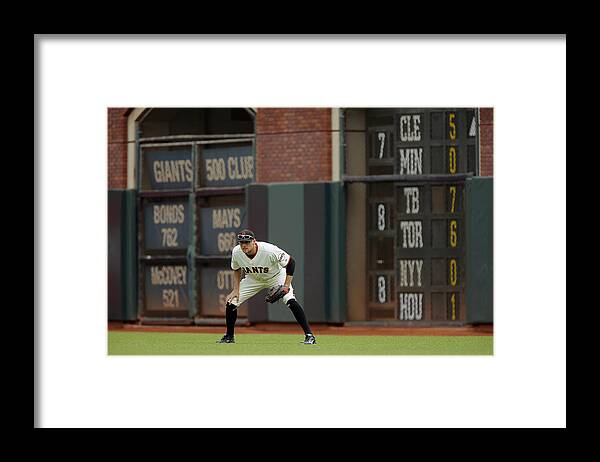 San Francisco Framed Print featuring the photograph Hunter Pence by Brian Bahr