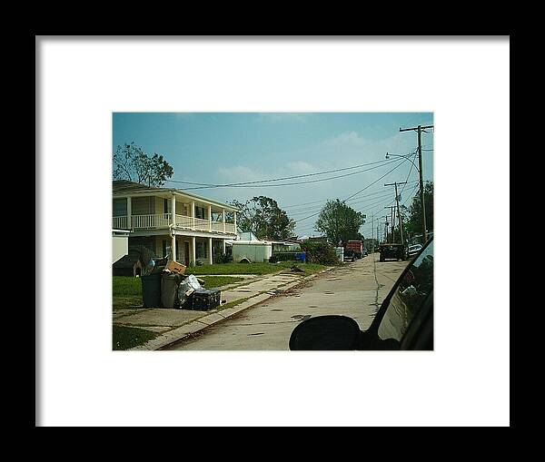 New Orleans Framed Print featuring the photograph Hurricane Katrina Series - 51 by Christopher Lotito