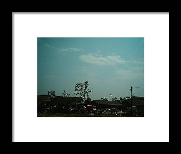 New Orleans Framed Print featuring the photograph Hurricane Katrina Series - 88 by Christopher Lotito