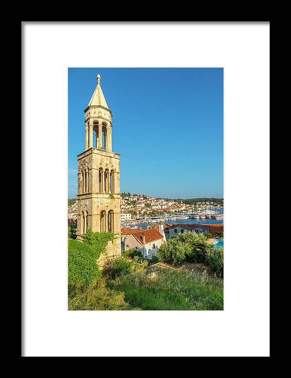 Europe Framed Print featuring the photograph Hvar Croatia by W Chris Fooshee
