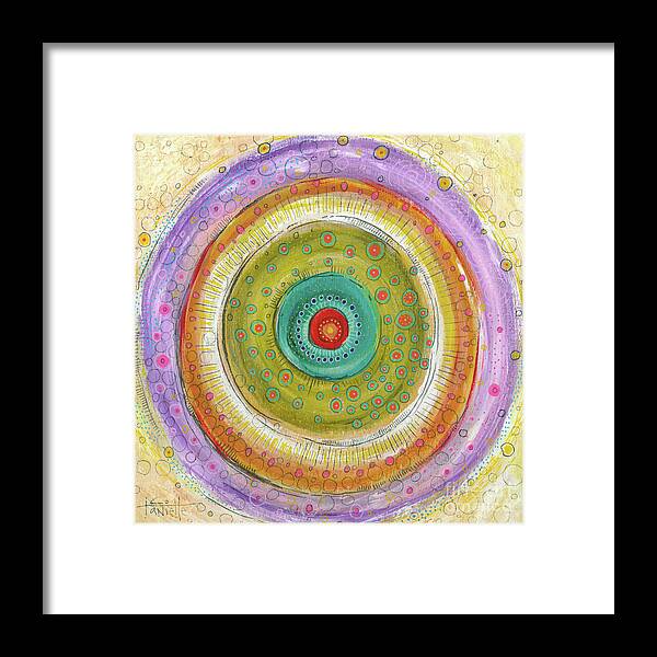Healing Framed Print featuring the painting I Am Healing by Tanielle Childers