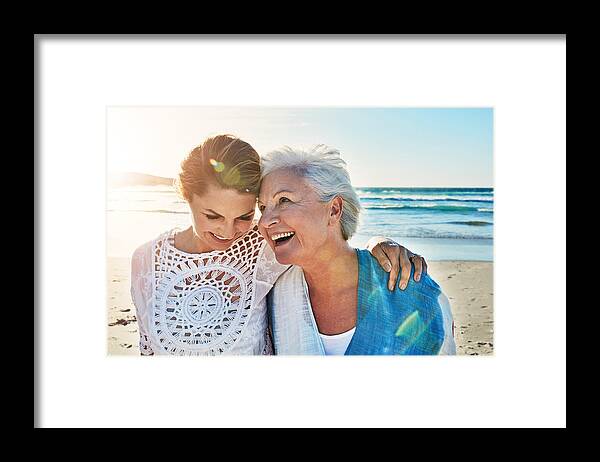 Adult Offspring Framed Print featuring the photograph I live for days like this by Gradyreese
