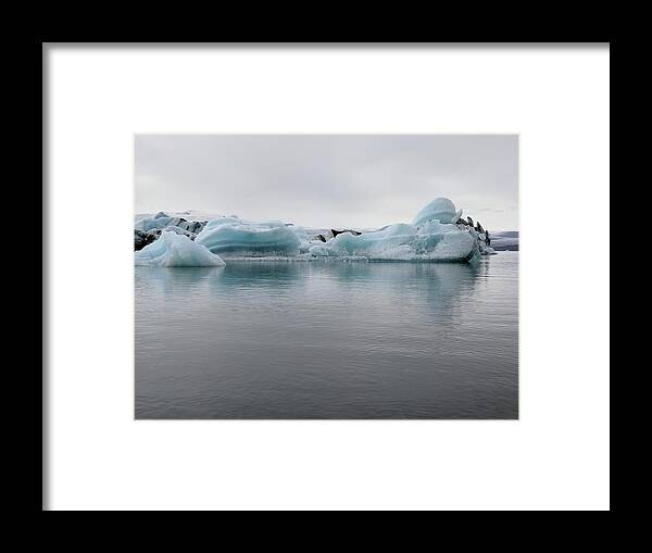 Iceland Framed Print featuring the photograph Iceland Glacier by Yvonne Jasinski
