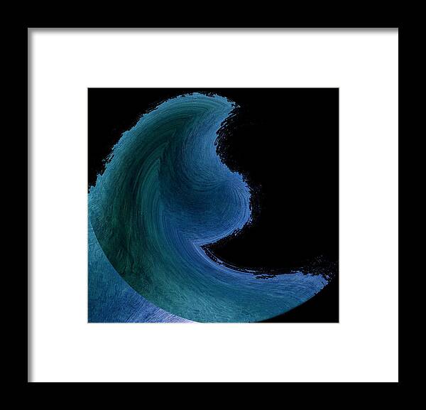 #abstract #abstractart #digital #digitalart #wallart #markslauter #homedecor #facemask #apparel #stationary Framed Print featuring the digital art If I Could Paint With Water by Mark Slauter