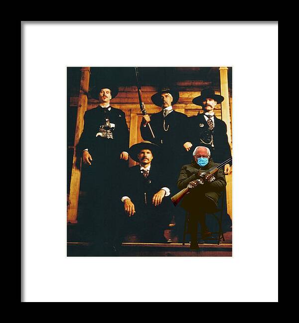 Bernie Framed Print featuring the photograph I'm Your HuckleBernie by Lee Darnell