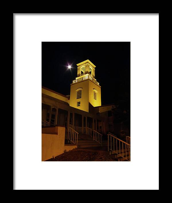 Architecture Framed Print featuring the photograph Immanuel Presbyterian Church Albuquerque New Mexico by Mary Lee Dereske