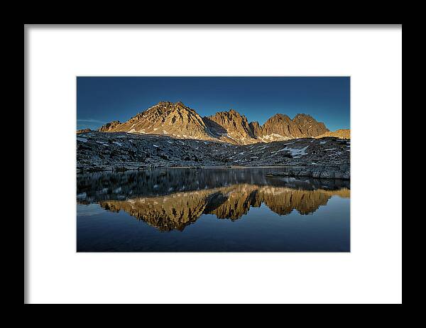 Eastern Sierra Framed Print featuring the photograph Imperfect Reflection by Romeo Victor