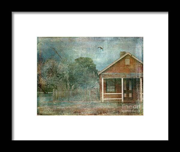 Impression Framed Print featuring the photograph Impression of the Past by Russell Brown