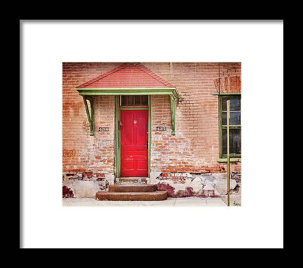 Doors Framed Print featuring the photograph In Between by Carmen Kern