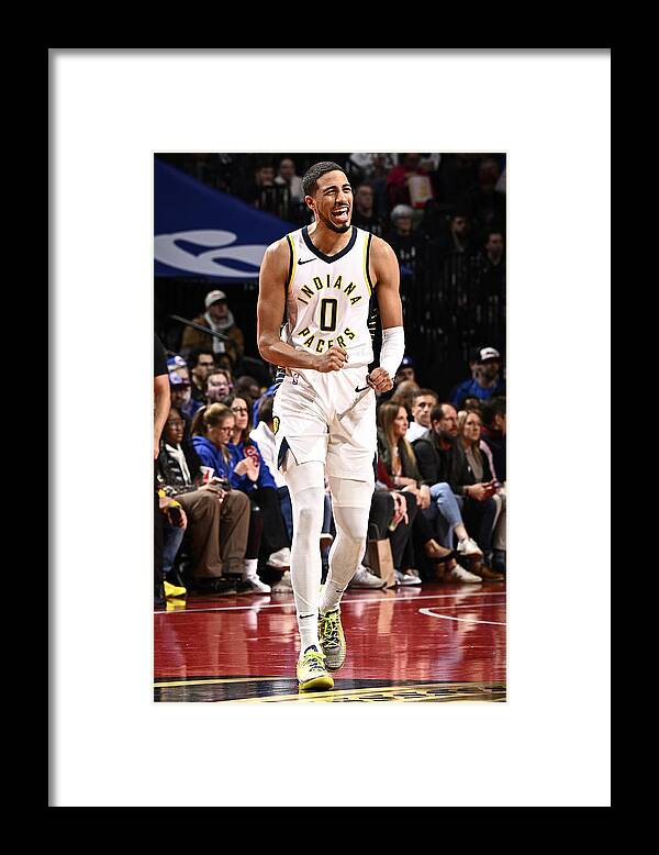 Nba Pro Basketball Framed Print featuring the photograph In-Season Tournament - Indiana Pacers v Philadelphia 76ers by David Dow